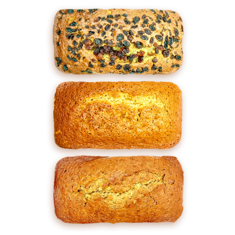 VecurSlice Fruity Combo Bread Box: A Trio of Tropical Delights - Perfect for Families & Entertaining